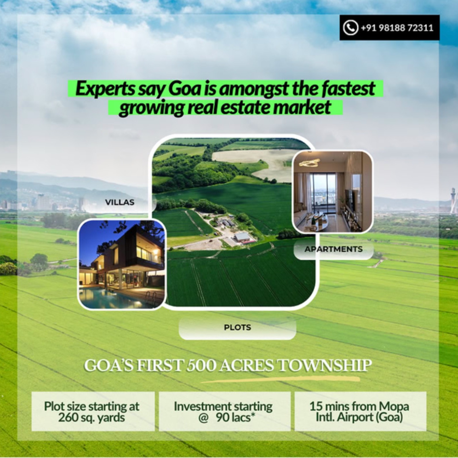 Goa township — real estate market