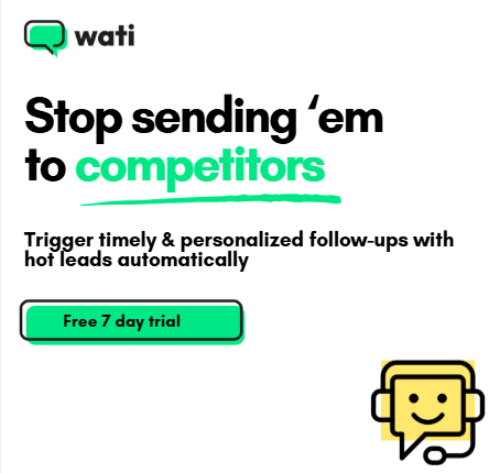 Wati — stop sending to competitors