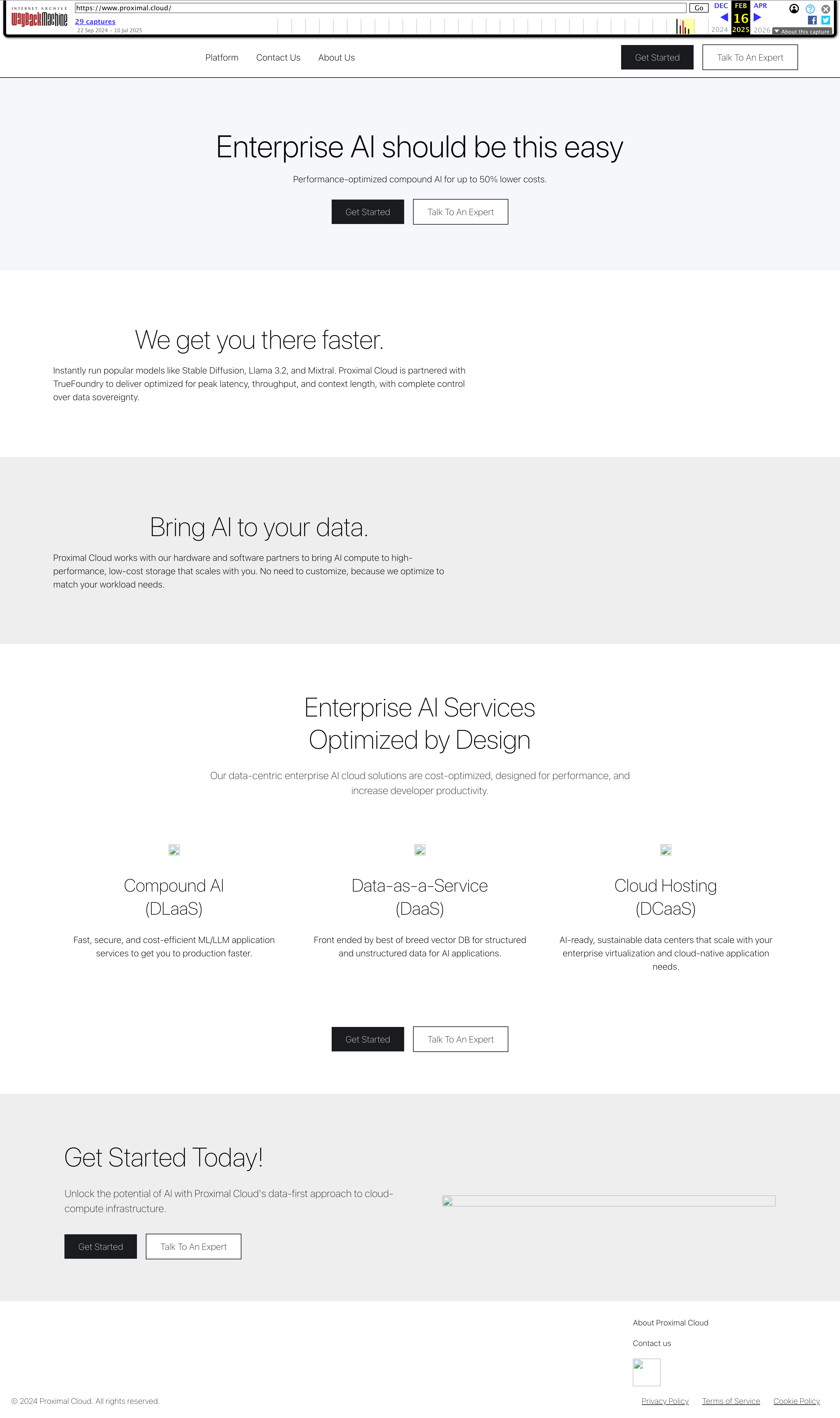 Proximal AI — before